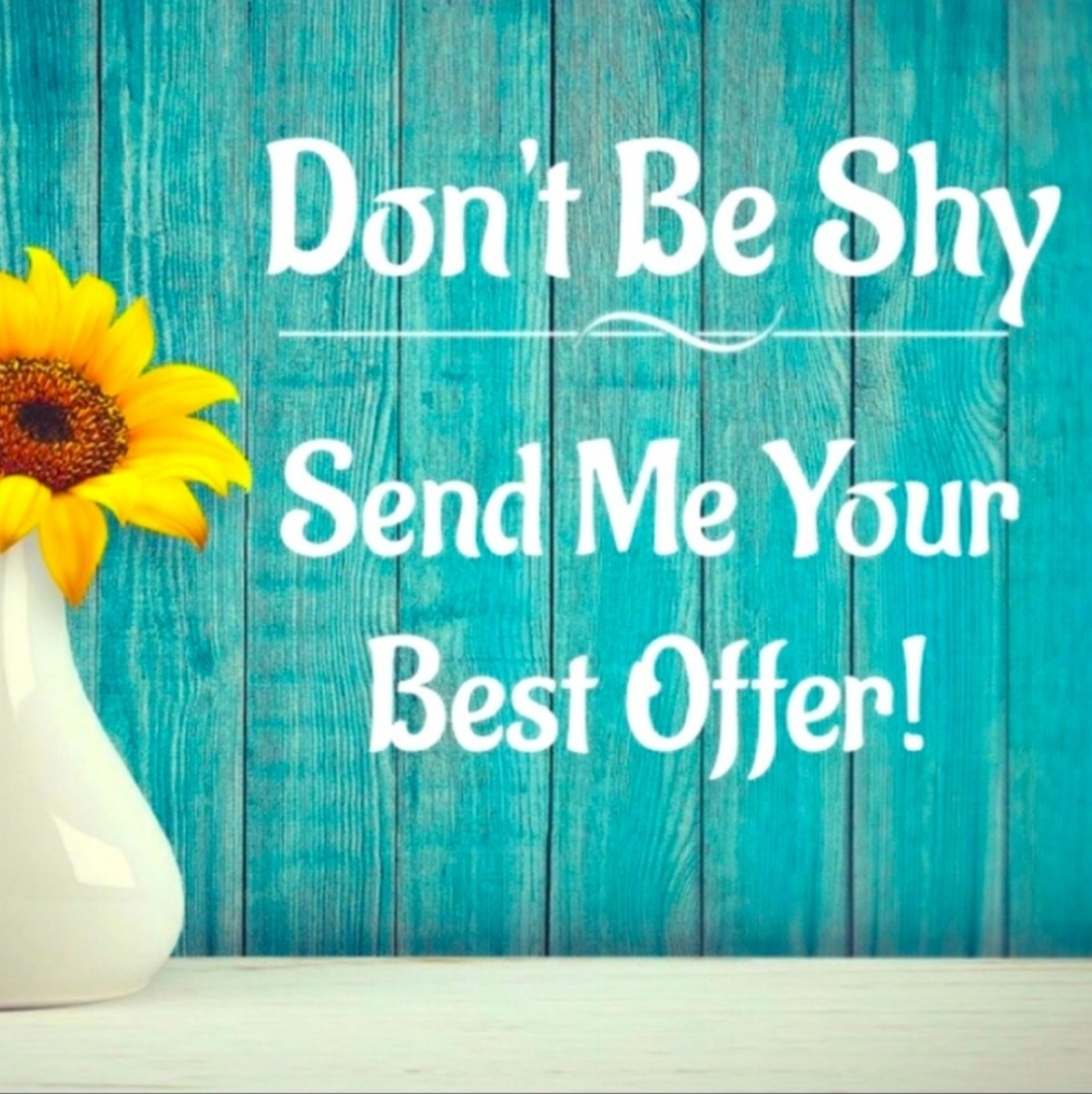 REASONABLE OFFERS WELCOME!
